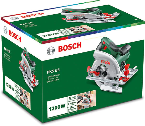 Scie circulaire PKS 55 - 1200W BOSCH DIY - 2171783 BOSCH DIY - Image 3